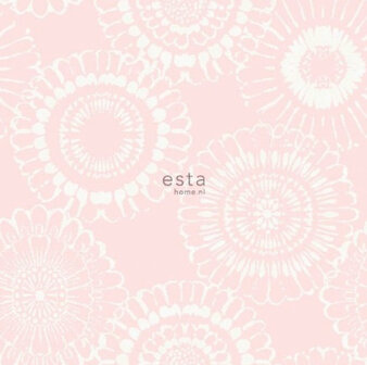 Esta Little Bandits 128860 - Roze Behang
