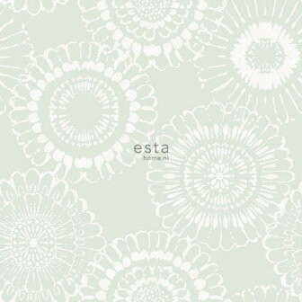 Esta Little Bandits 128861 - Groen Behang