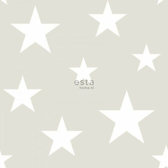 Esta Little Bandits 128866 - Grijs Behang
