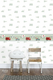 Esta Little Bandits Rand 178705 Behang