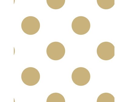 Kids @ Home Individual gold dotty 100105 Behang
