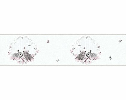 AS Creation Little Stars 35567-2 - Grijs / Bont Behang