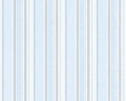 AS Creation Little Stars 35849-3 - Blauw / Zilver Behang