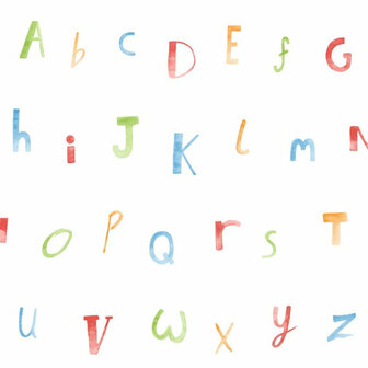 Dutch Wallcoverings Make Believe Alphabet 12560 Behang