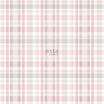 Esta Regatta Crew - Surf Edition 138953 - Roze Behang