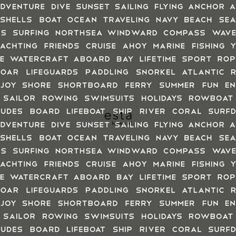 Esta Regatta Crew - Surf Edition 138962 - Zwart Wit - Grijs Behang