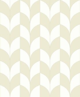 Casadeco Belle Epoque BEEP82257123 - Groen / Wit Behang