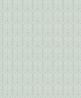 Casadeco Belle Epoque BEEP82266129 - Blauw Behang