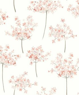 Casadeco Florescence FLRE82333135 - Oranje / Beige Behang