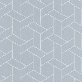 Casadeco Helsinki HELS82036132 - Blauw / Wit Behang