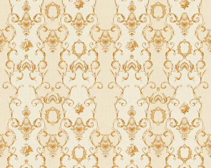 AS Creation Chateau 5 34392-5 - Goud / Creme Behang