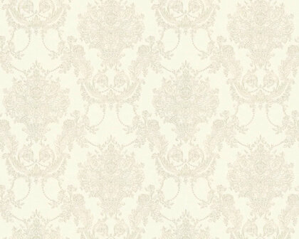 AS Creation Chateau 5 34492-3 - Grijs / Wit Behang