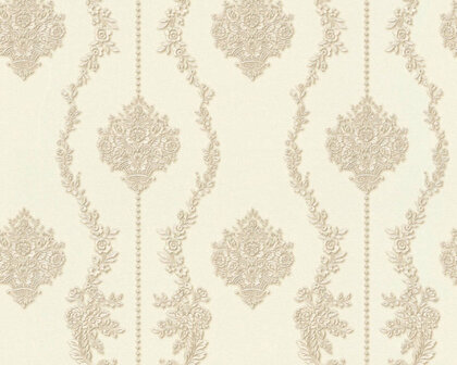 AS Creation Chateau 5 34493-1 - Beige / Creme Behang