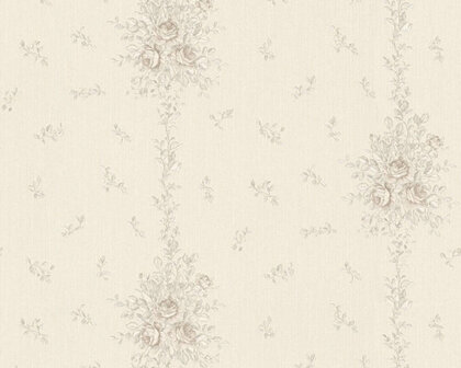 AS Creation Chateau 5 34500-5 - wit grijs Behang