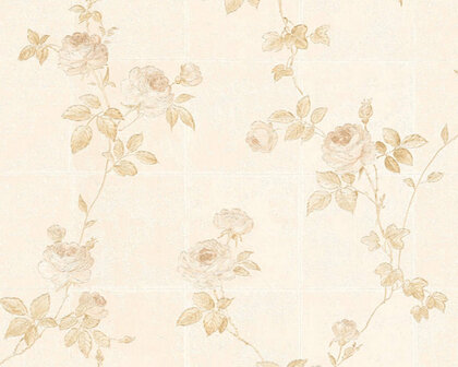 AS Creation Chateau 5 34501-2 - Brons / Beige Behang