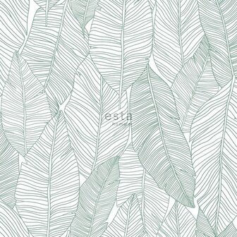 Esta Home Jungle Fever 139010 - Groen Behang