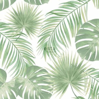 Esta Home Jungle Fever 139012 - Groen Behang