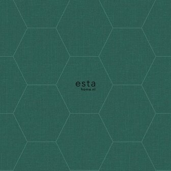Esta Blush 148752 - Groen Behang