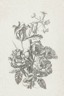 Esta Blush 158887 - Zwart Wit Behang