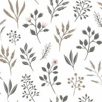 Esta Home Scandi Cool 139081 - Wit - Grijs Behang
