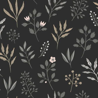 Esta Home Scandi Cool 139083 - Zwart Behang