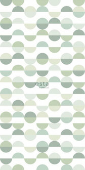 Esta Home Scandi Cool 158904 - Groen Behang