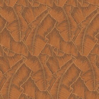 Casadeco Cuba CBBA84323328 - Oranje Behang