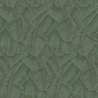 Casadeco Cuba CBBA84327507 - Groen Behang
