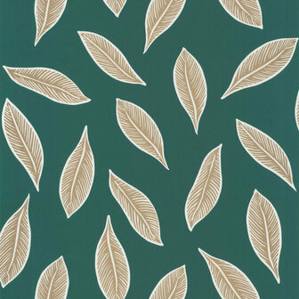Caselio L&#039;Odyssee OYS101447802 - Groen Behang