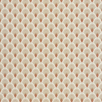 Caselio L&#039;Odyssee OYS101453131 - Oranje Behang