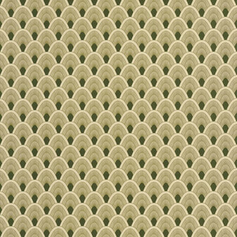 Caselio L&#039;Odyssee OYS101457212 - Groen Behang