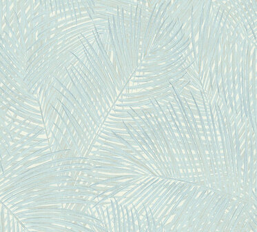 AS Creation Sumatra 37371-4 | 373714 - Blauw / Groen Behang