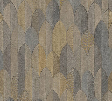 AS Creation Sumatra 37373-5 | 373735 - Zilver / Grijs Behang