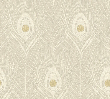 AS Creation Absolutely Chic 36971-7 | 369717 - Beige / Goud Behang