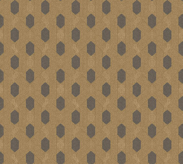 AS Creation Absolutely Chic 36973-6 | 369736 - Goud / Bruin Behang