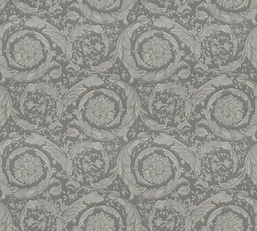 AS Creation Versace 3 93583-6 | 935836 - Zilver / Grijs Behang
