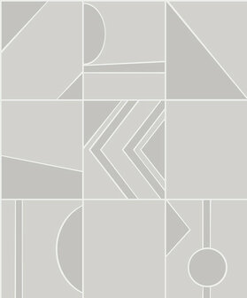 HookedOnWalls Tinted Tiles 29042 Behang