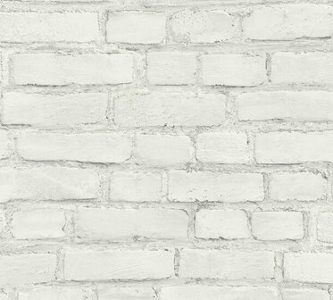 AS Creation 111 Shades of White 37414-2 - 374142 - Wit / Grijs Behang