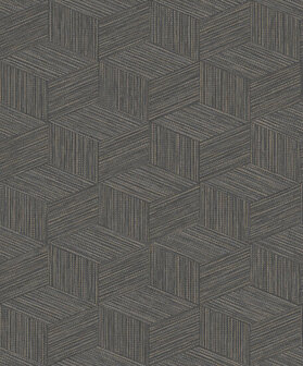 Dutch First Class Bakau Charcoal 65642 Behang