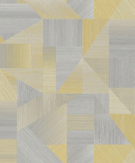Dutch First Class Bakau Yellow/grey 65751 Behang