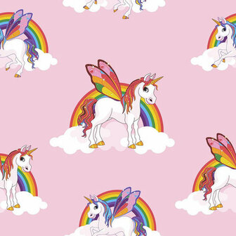rainbow unicorn /eenhoorn papier Behang