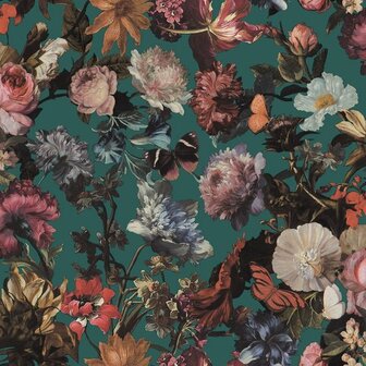 Esta Paradise 139171 - Groen - Blauw Behang