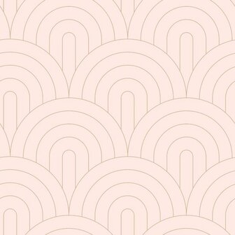 Esta Art Deco 139217 - Roze Behang