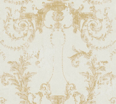 AS Creation History of Art 37648-2 - 376482 - Goud / Creme Behang