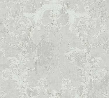 AS Creation History of Art 37653-1 - 376531 - Grijs / Wit Behang