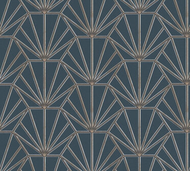 AS Creation Daniel Hechter 6 | 37528-3 - 375283 - Blauw / Goud Behang