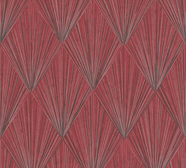 AS Creation Metropolitan Stories II Ava / New York 37864-2 - 378642 - Rood / Grijs Behang