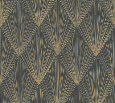 AS Creation Metropolitan Stories II Ava / New York 37864-4 - 378644 - Zwart / Goud Behang