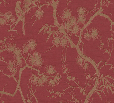 AS Creation Metropolitan Stories II Mio / Tokio 37867-1 - 378671 - Rood / Goud Behang