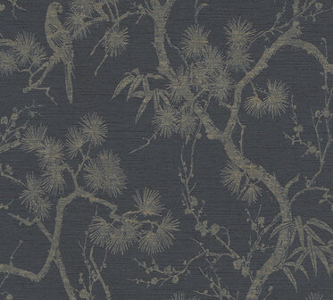AS Creation Metropolitan Stories II Mio / Tokio 37867-2 - 378672 - Grijs / goud Behang
